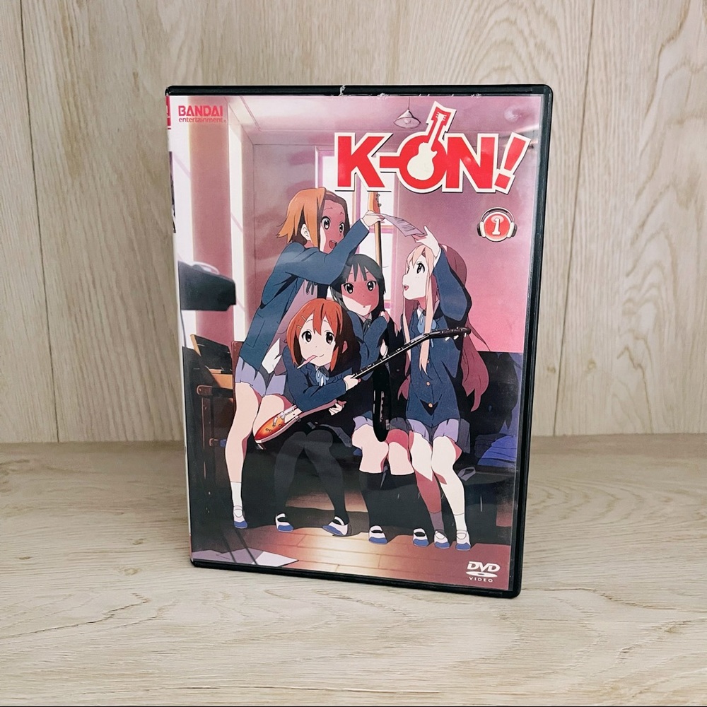 🌹 K-ON Anime DVD Episodes 1-4